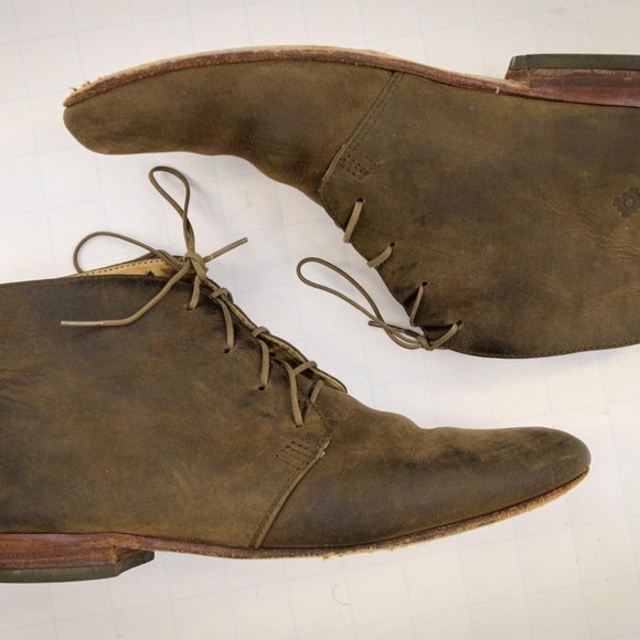 Nisolo Isa Boot - Brown Nubuck Booties - Picture 7 of 7